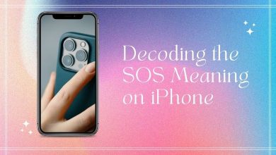 Decoding the SOS Meaning on iPhone