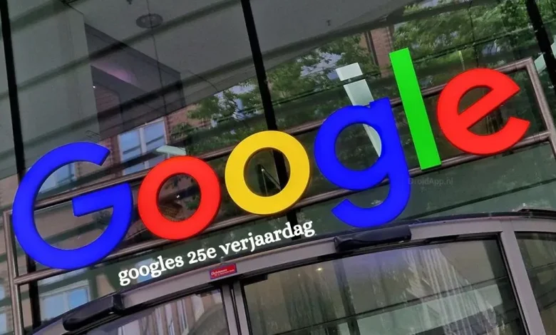 googles 25e verjaardag