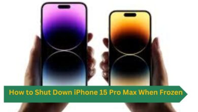 How to Shut Down iPhone 15 Pro Max When Frozen